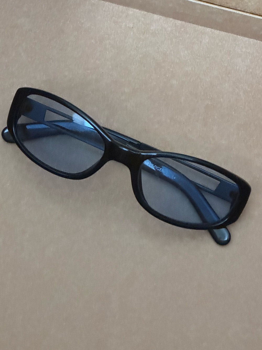 Blue Lens Black Frame Eyewear Tommy Hilfiger TOMMY Jeans